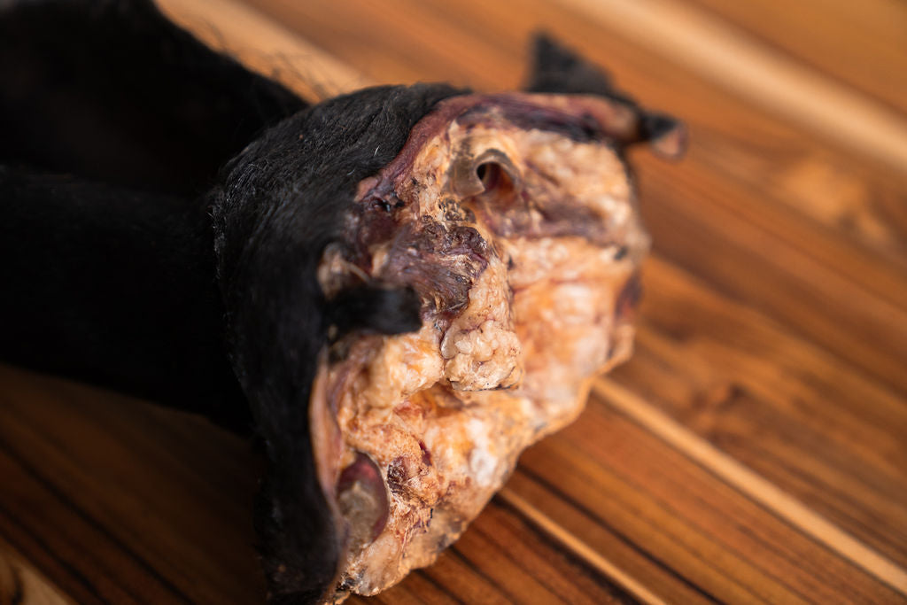 Dried Hair-On Beef Ears