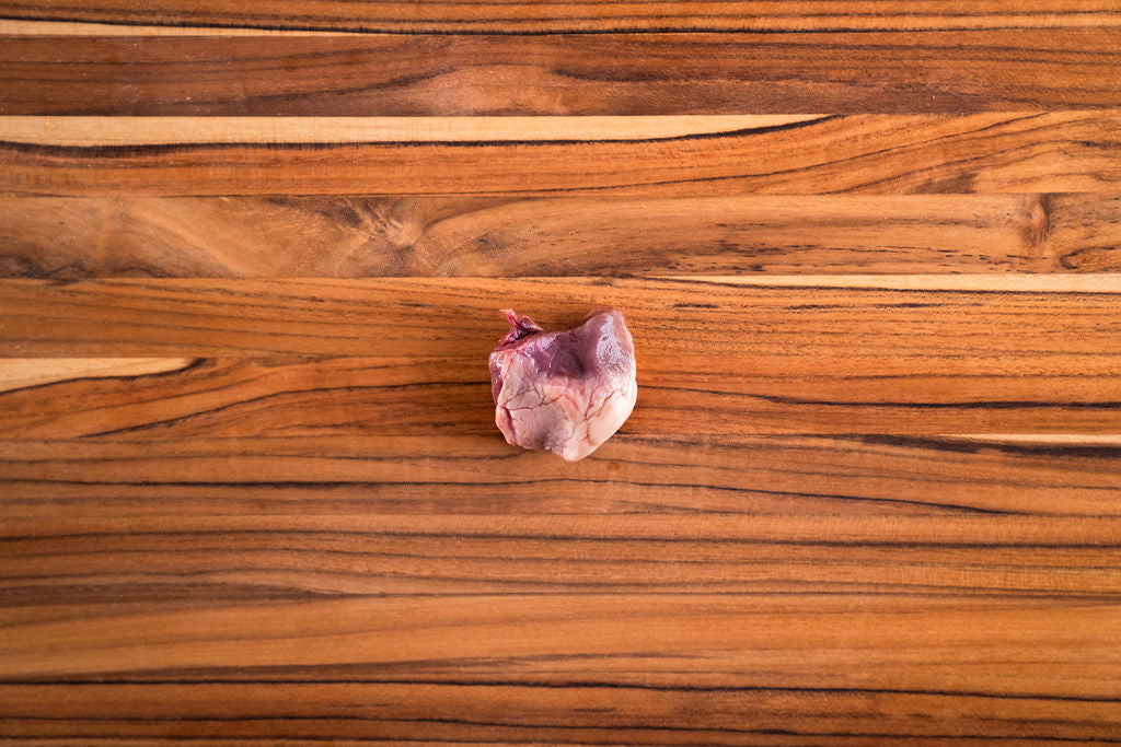 Raw Goat Hearts