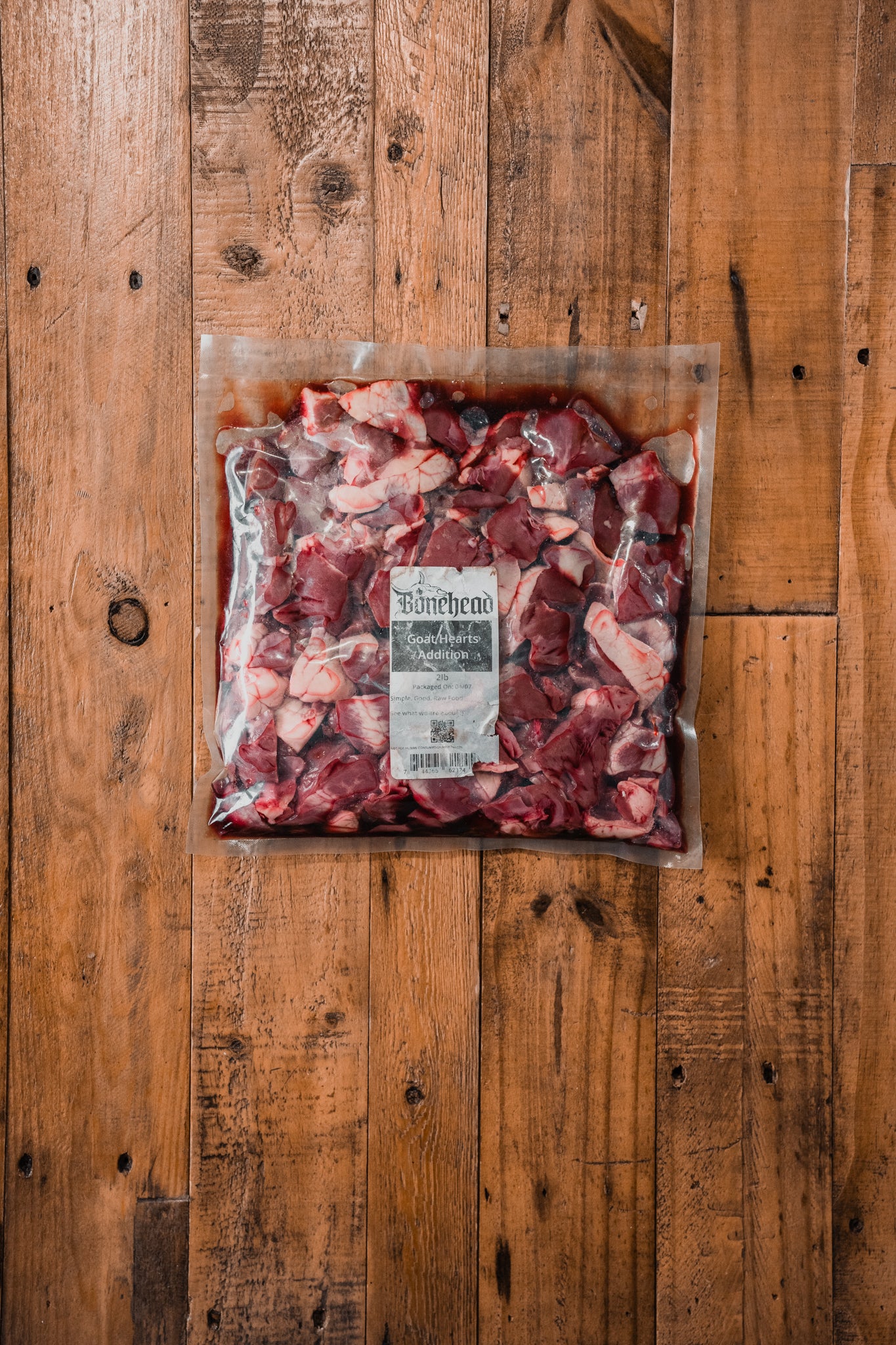 Raw Goat Hearts Addition