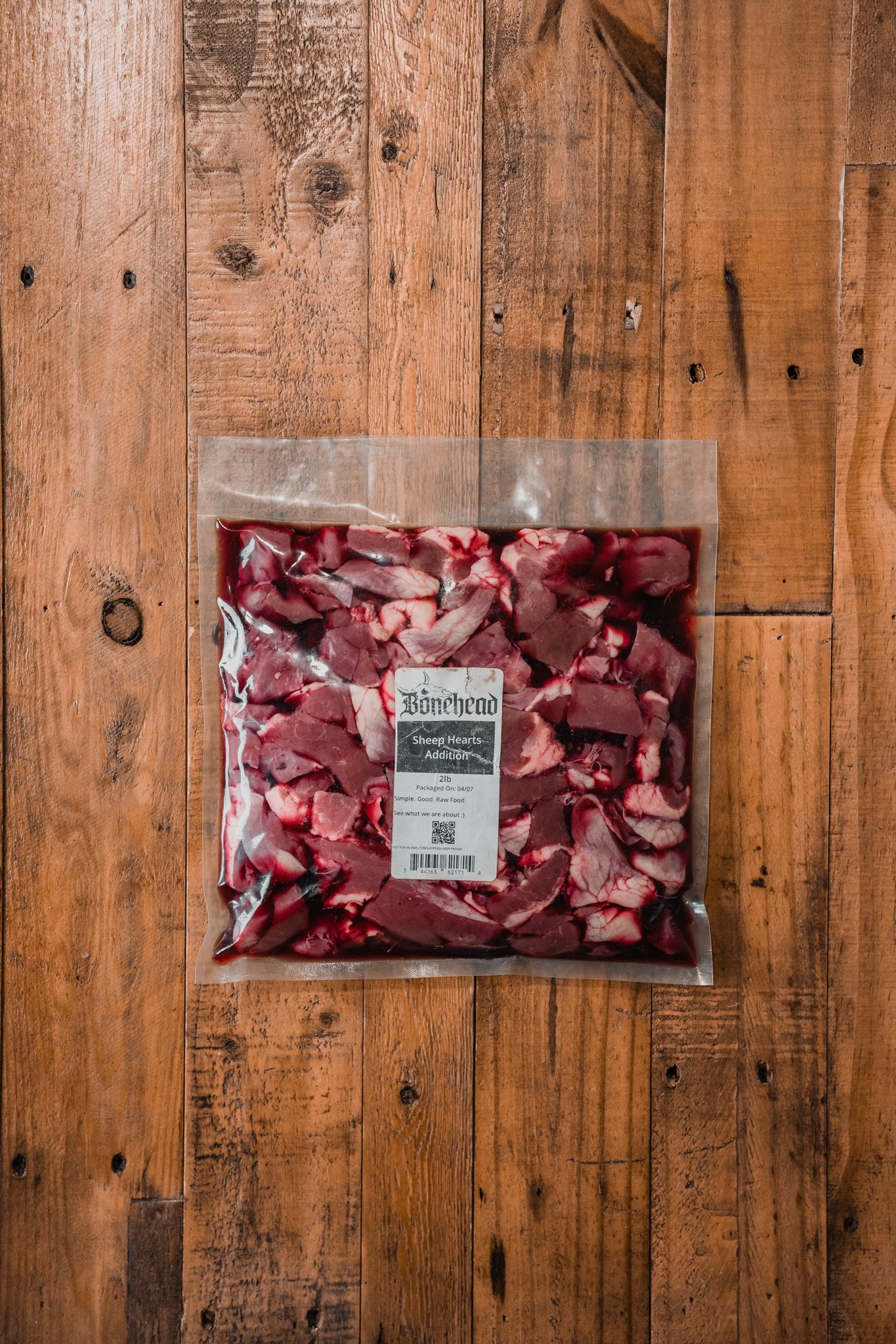 Raw Sheep Hearts Addition
