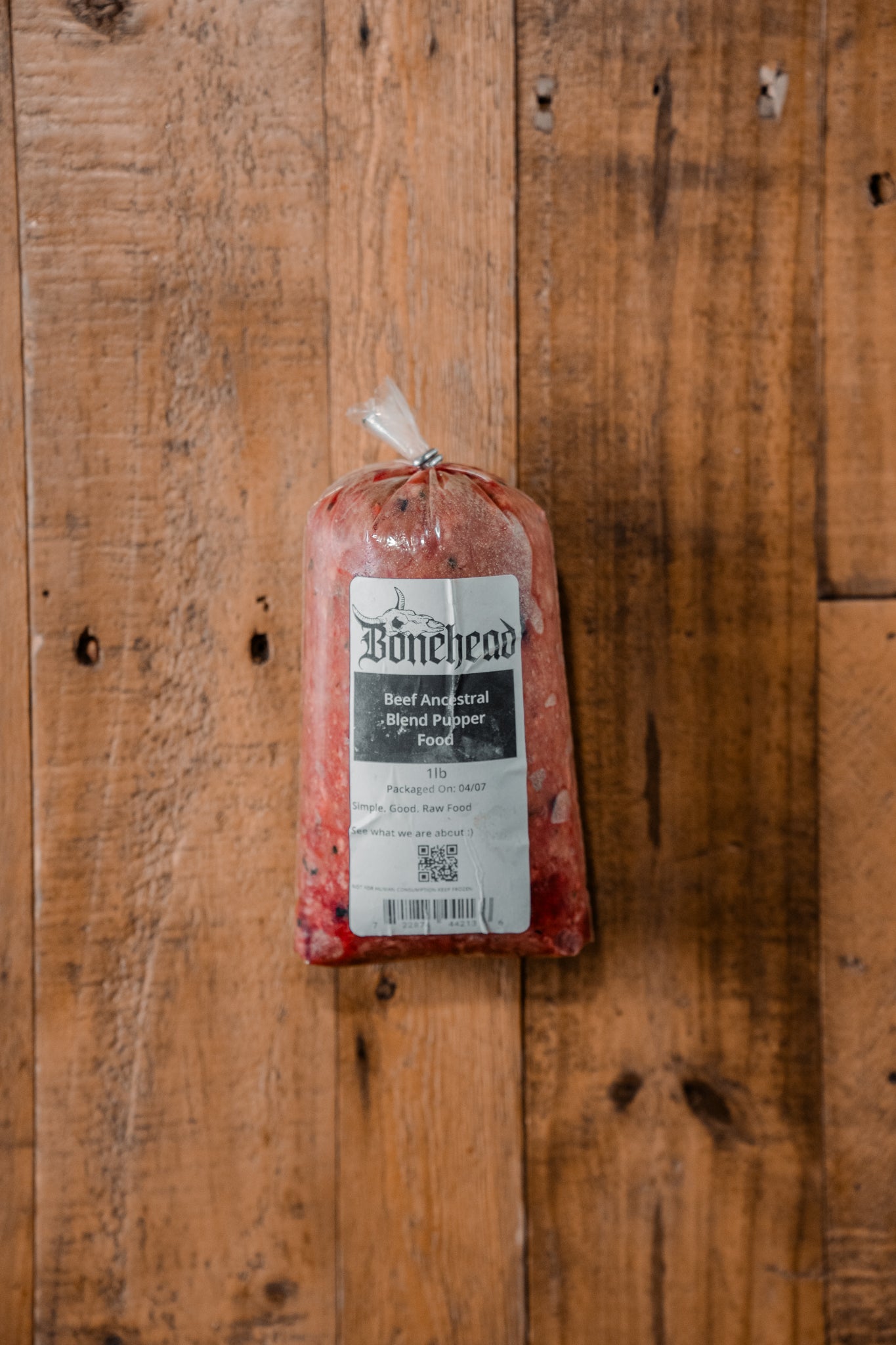 Raw Beef Complete Ancestral Blend Pupper Food