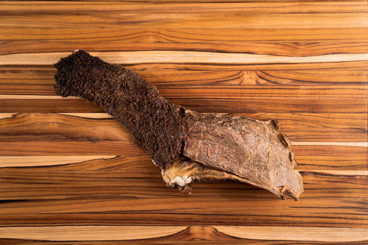 Dried Beef Green Tripe 5" Piece