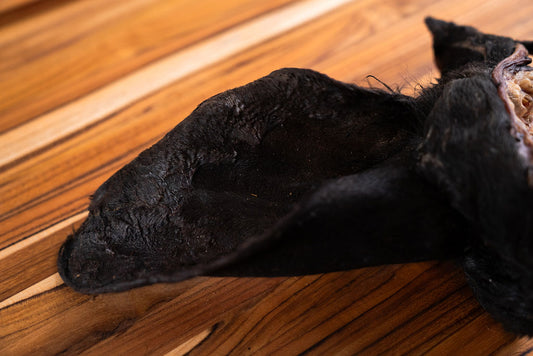 Dried Hair-On Beef Ears