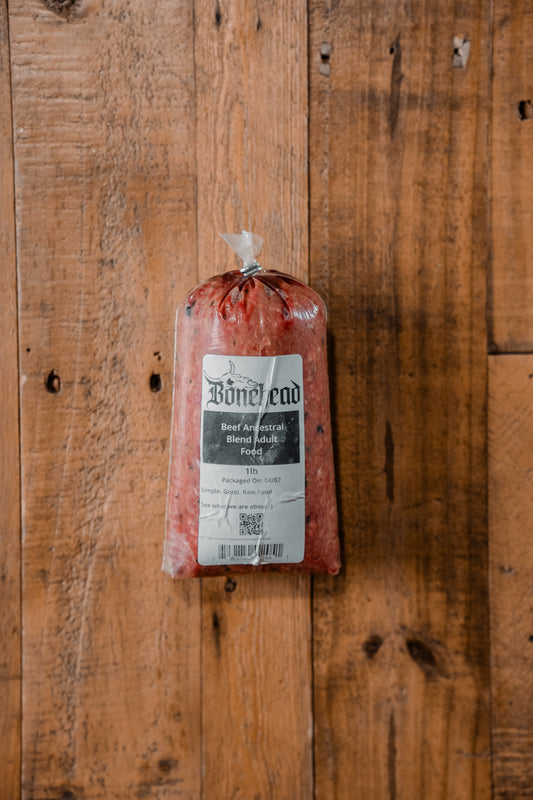 Raw Beef Complete Ancestral Blend Adult Food
